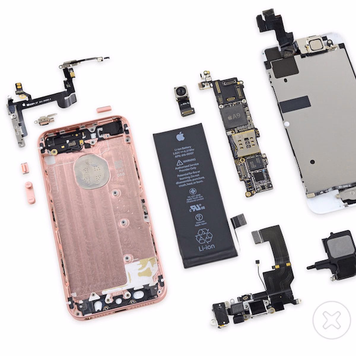 How to remove rear-facing camera from iPhone 5S?