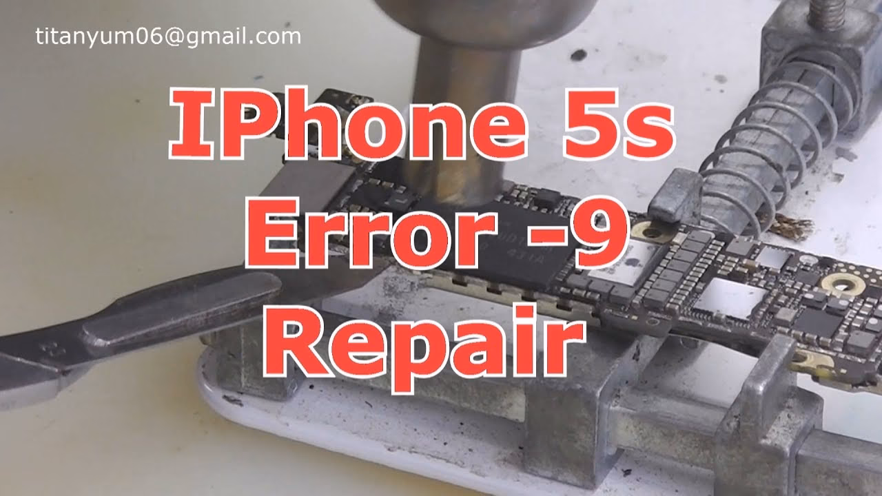 How to fix iTunes error 9?