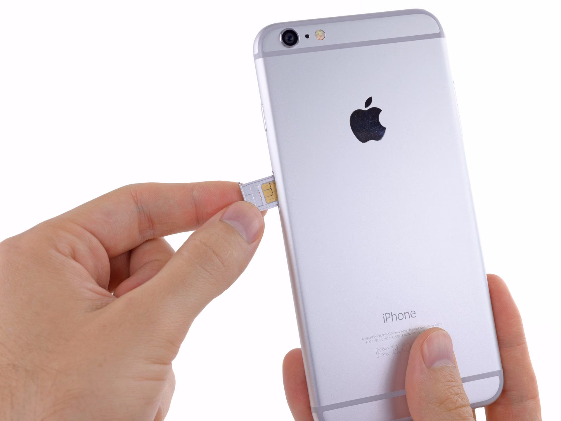 How do I remove the SIM card from my iPhone 6 / 6 Plus?