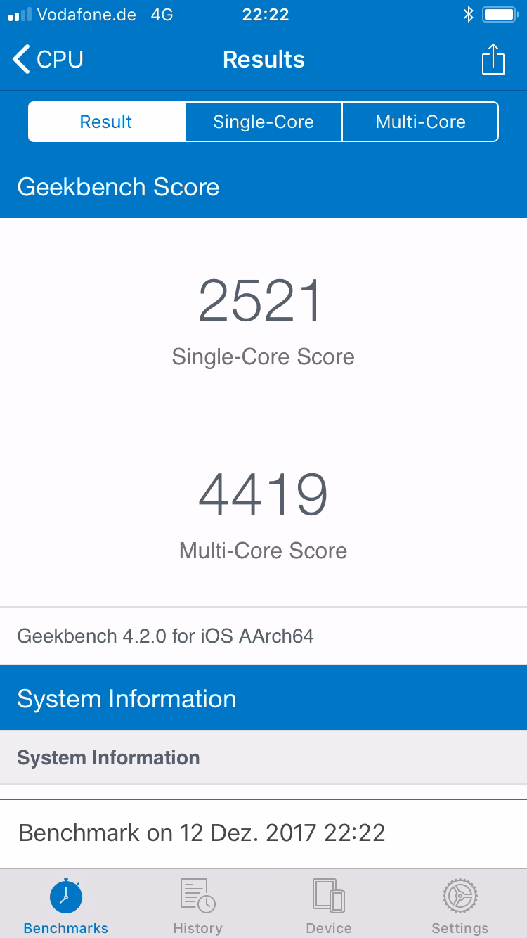 How good is Apple iPhone 6S in AnTuTu test?