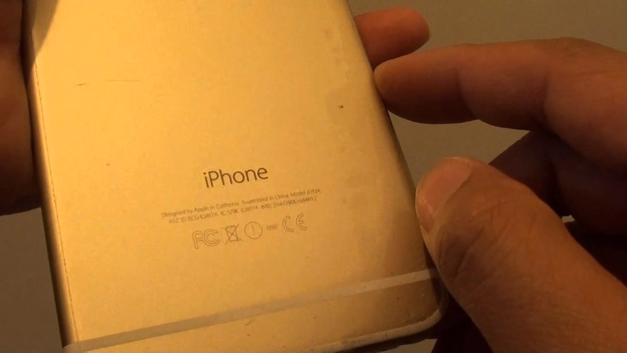 Is it normal to have the IMEI number printed on the back?