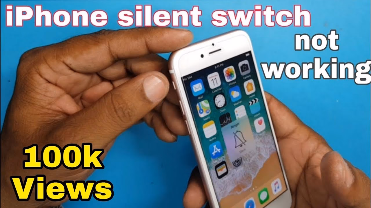 How to fix iPhone silent button not working?