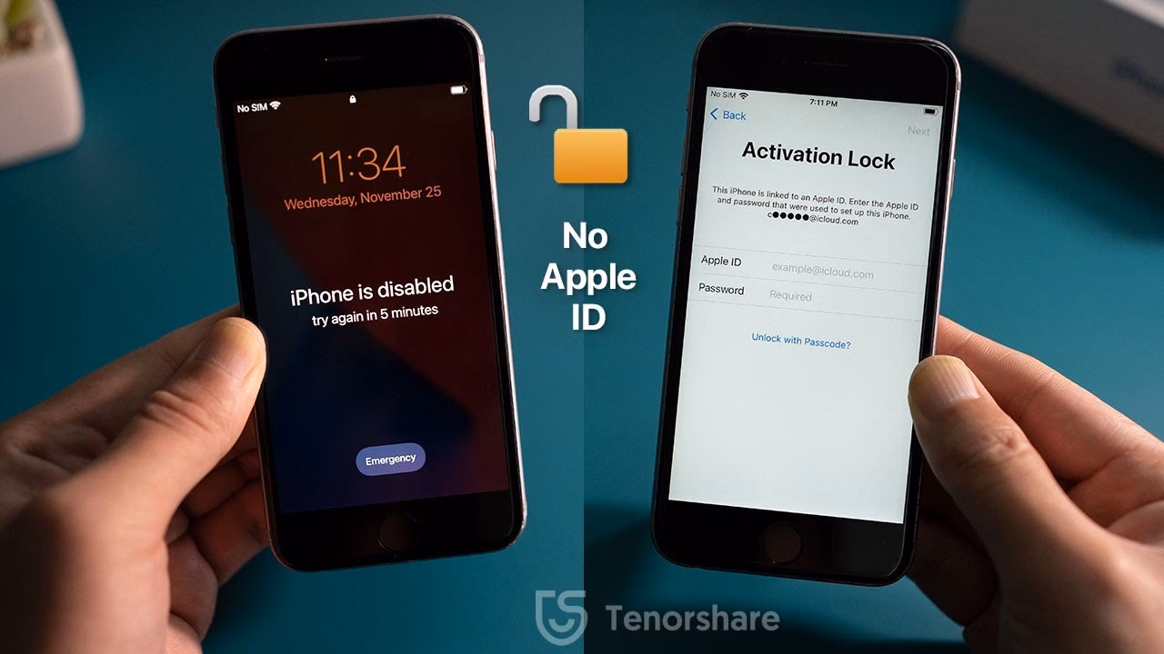 How do I Reset my iPhone passcode without a computer?