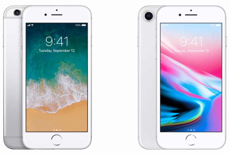 When did the iPhone 8 come out?