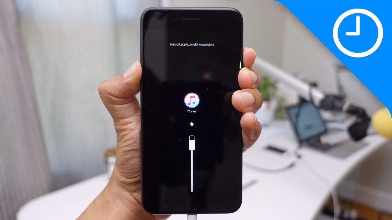 How do I exit DFU mode on my iPhone 7?