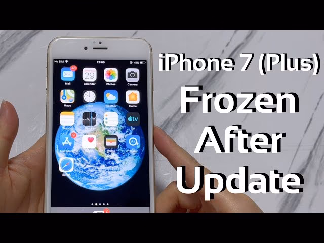 How to fix a frozen iPhone 5, 6, or 7?