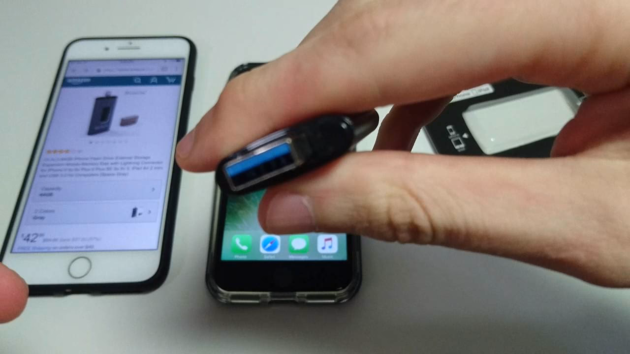 Can I use a microSD card on my iPhone?