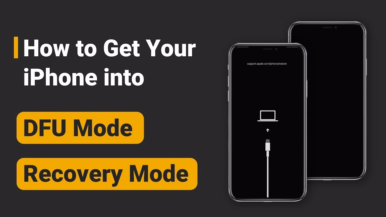 How to put an iPhone in recovery mode?