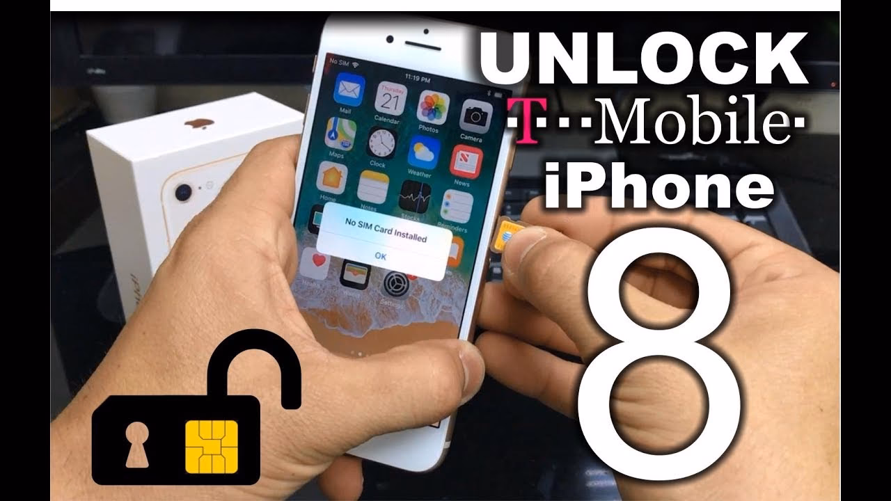 Does iPhone 8 have an unlock code?