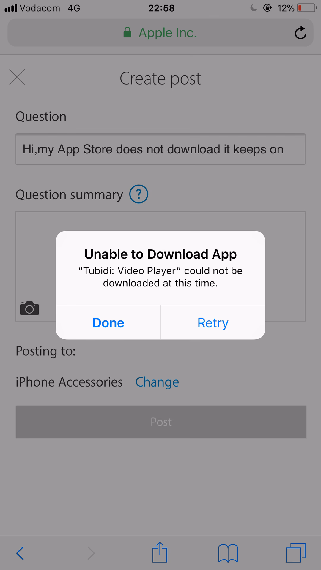 How do I fix apps not downloading on my iPad?