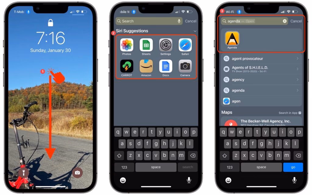 What happens if my iPhone is locked?