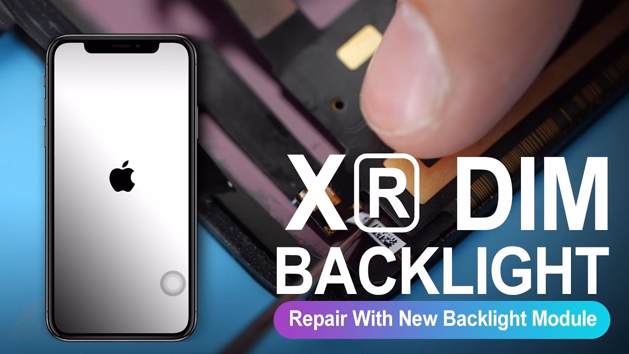 How to fix an iPhone backlight that's not working?