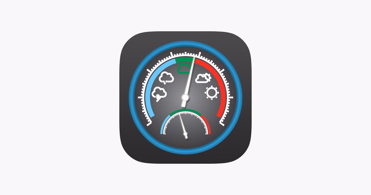 Where can I find a barometer & altitude app?