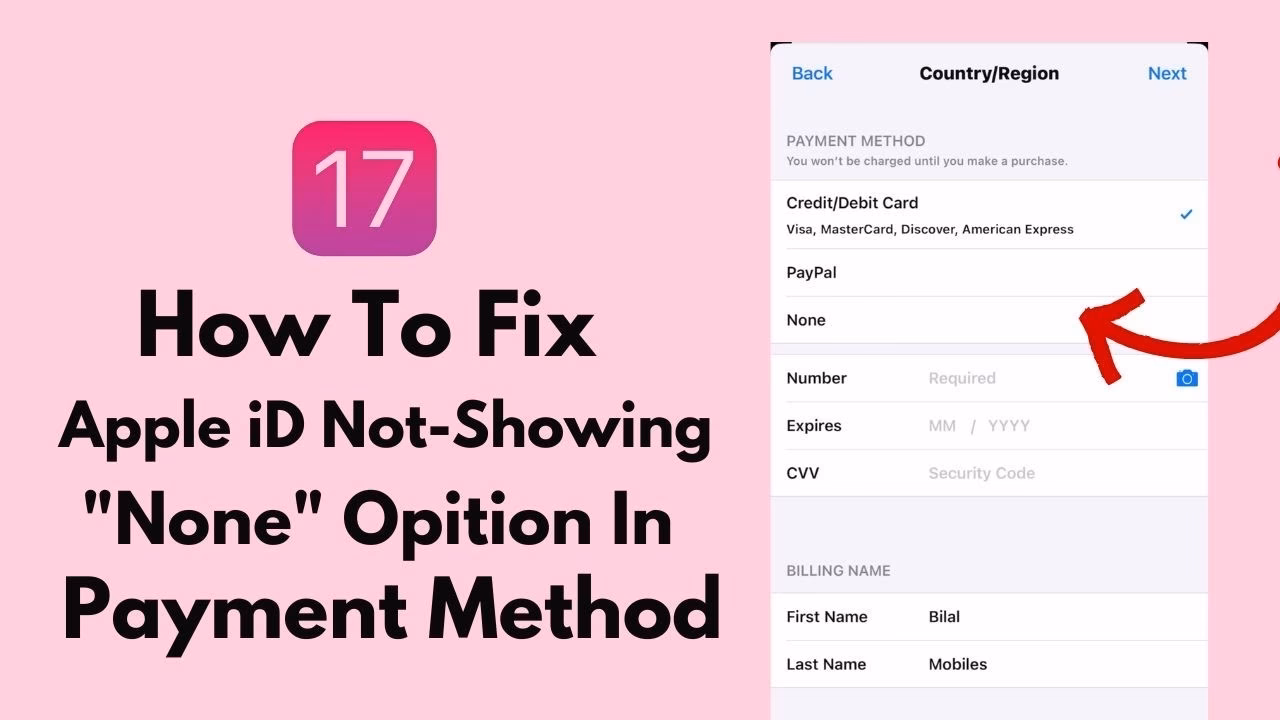 Do I need to shout If I bring an Apple ID?
