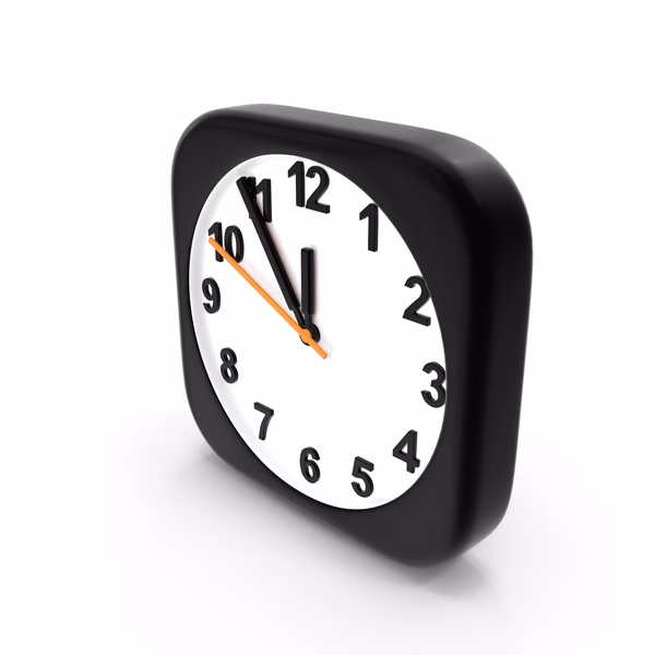 How to put a clock on iPhone?