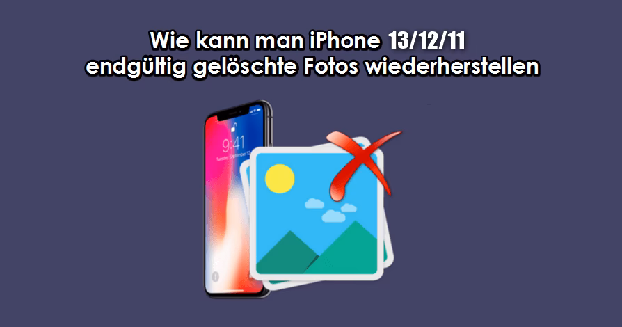 Wie lange bleiben gelöschte Fotos auf dem iPhone?
