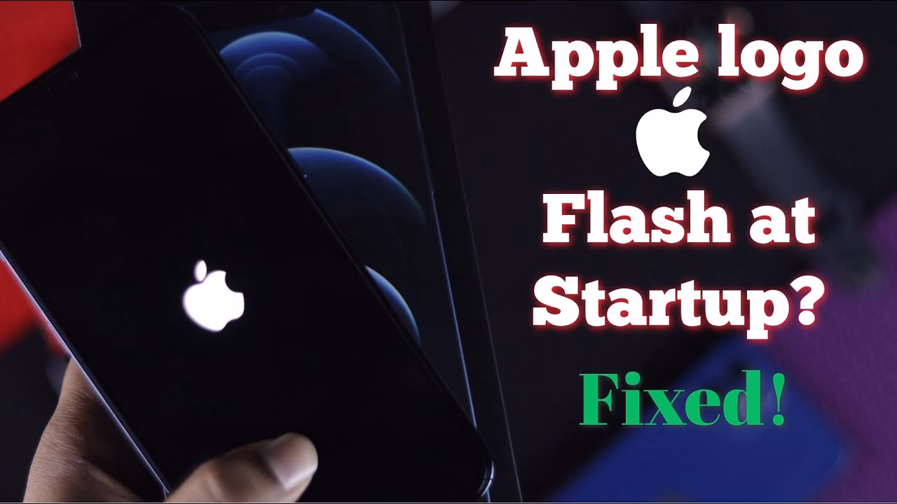 How do you fix a blinking Apple logo on iPhone?