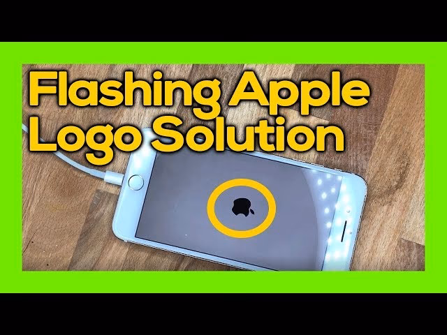 How to fix iPhone flashing Apple logo after force restart?