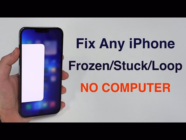 Why does my iPhone freeze?