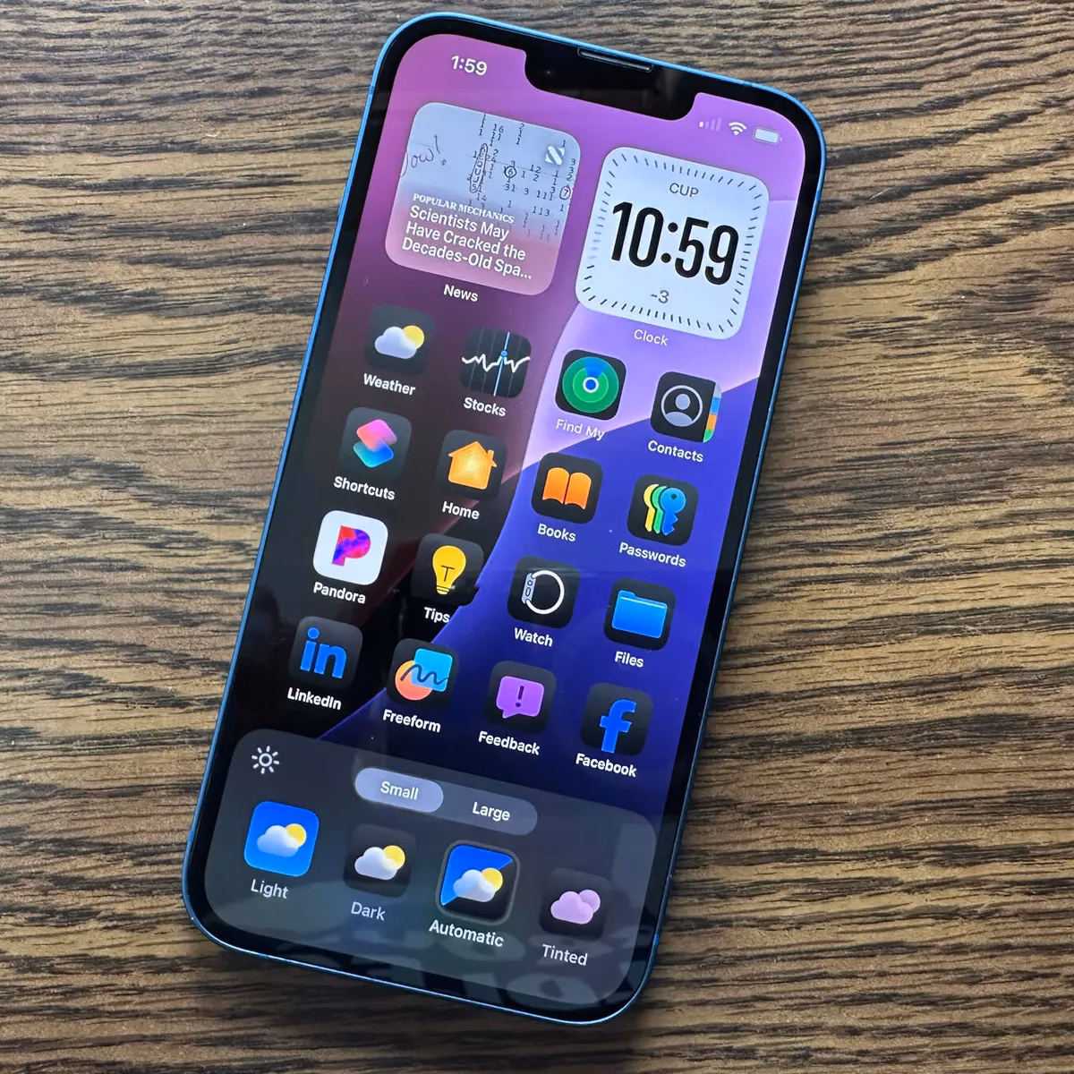 How to make a home screen wallpaper?