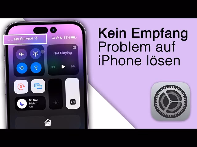 Was tun wenn mein iPhone plötzlich kein Empfang hat?