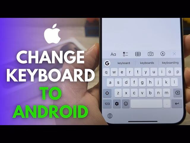 How to use iPhone keyboard - iOS 18?