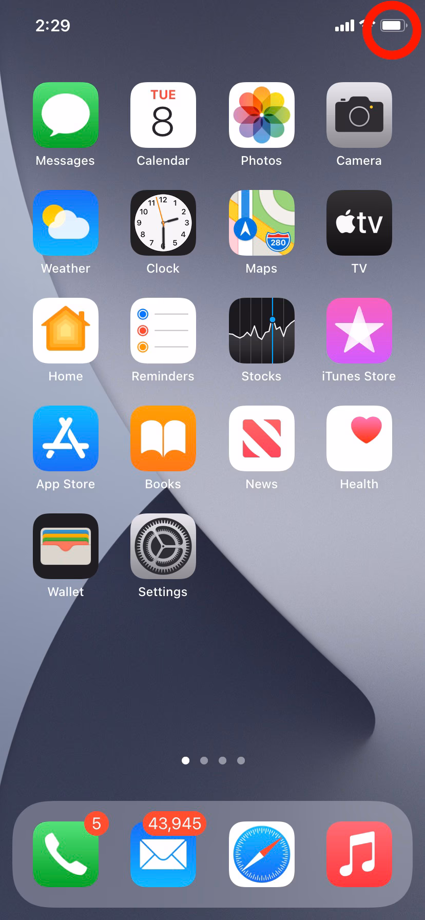 What if my iPhone is stuck on a low battery screen?