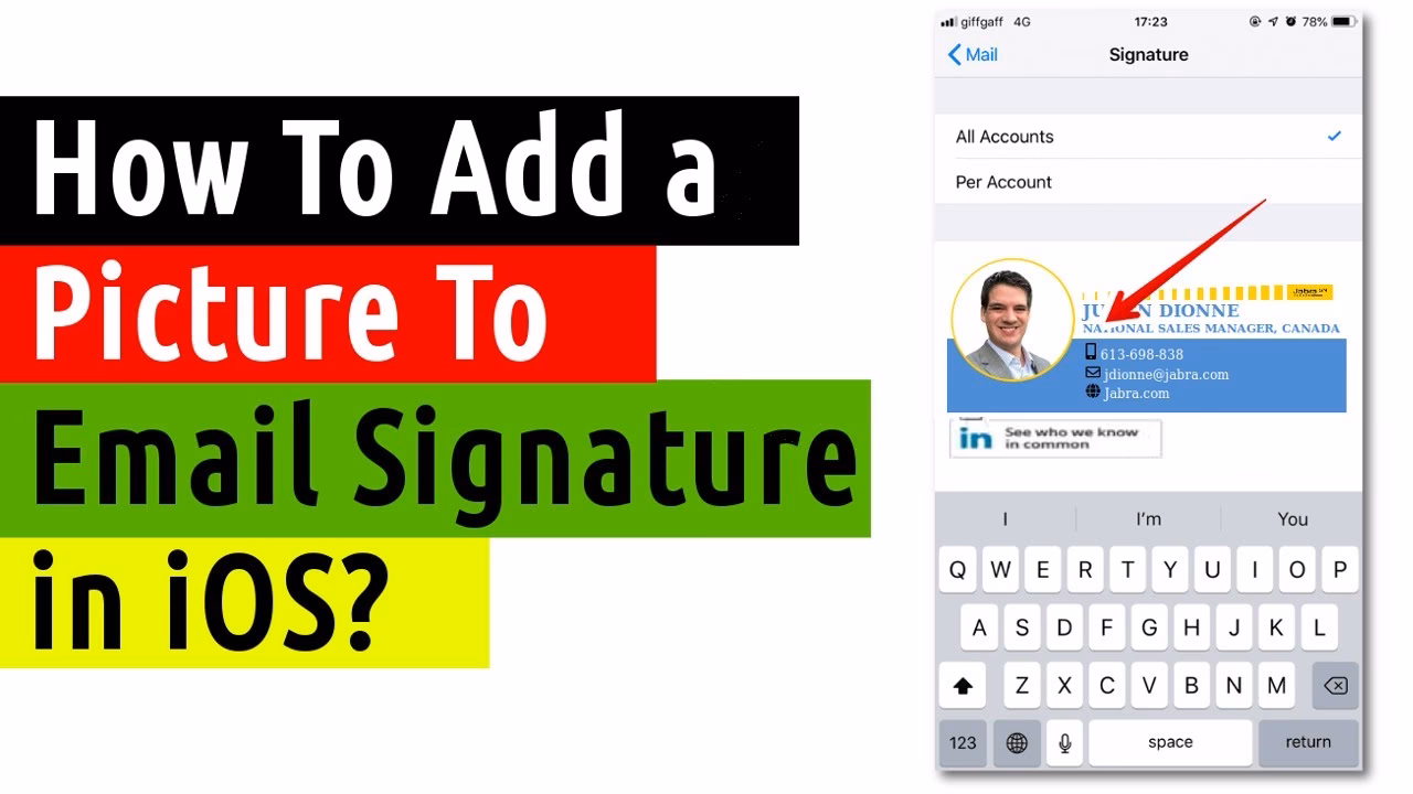Should you use an email signature on your iPhone?