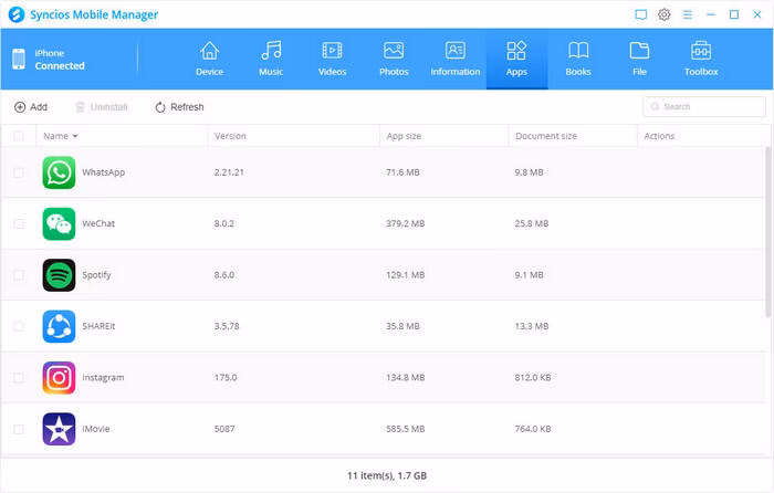 Is there a free iPhone manager for Windows?