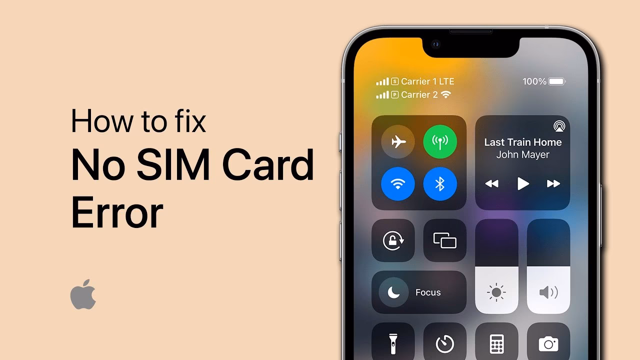 Why does my iPhone not recognize a SIM card?