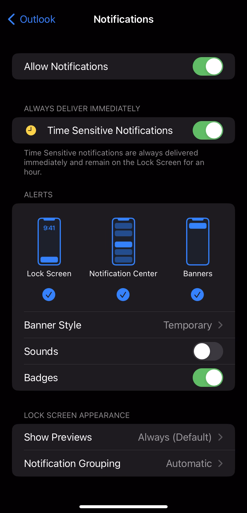Why are notifications not showing on my iPhone after iOS 18 update?