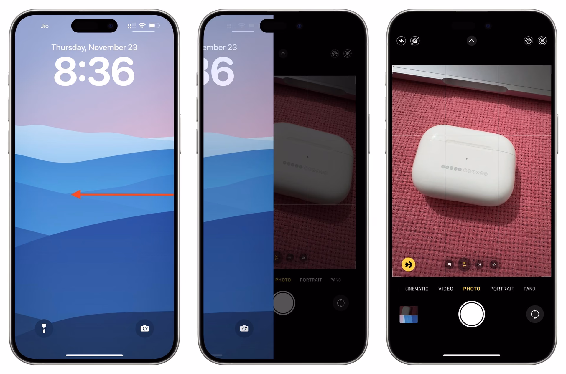 Is open camera available for iPhone?