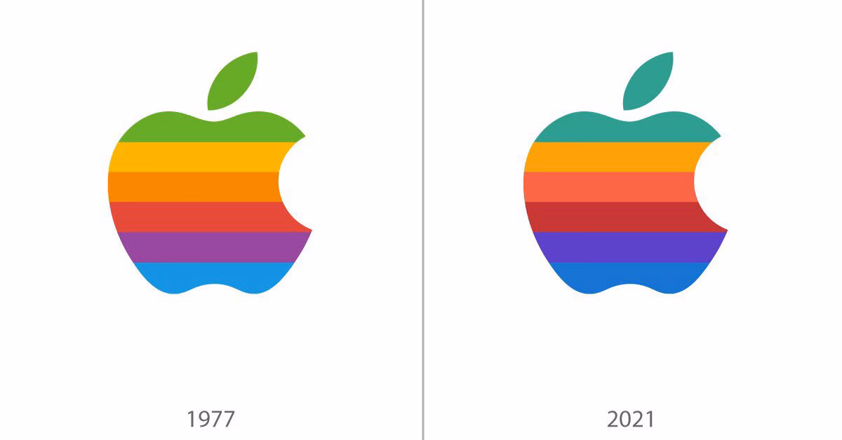 How many rainbow Apple logo iPhone wallpapers are there?