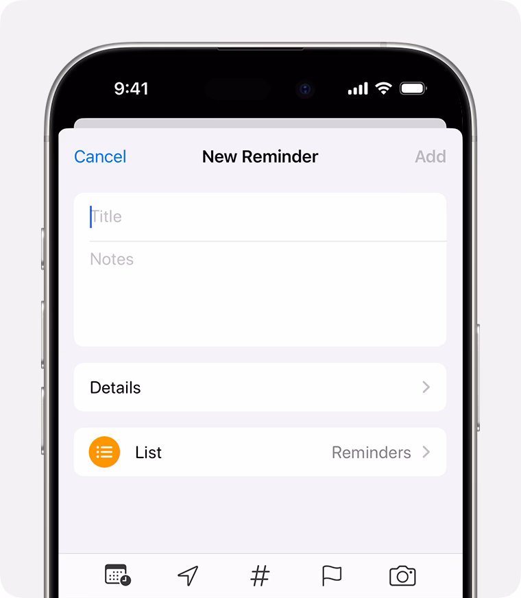 What is Apple's Reminders app?