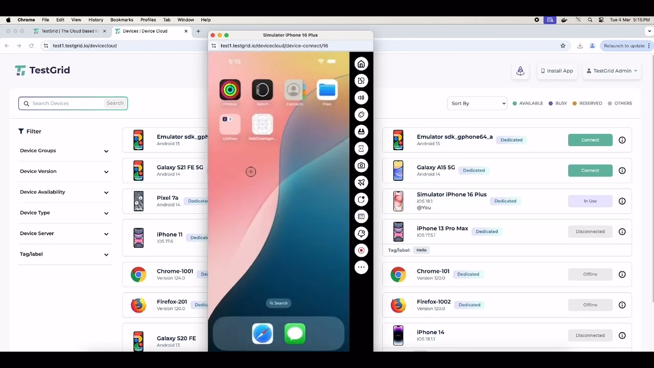 Can I test Safari Online?