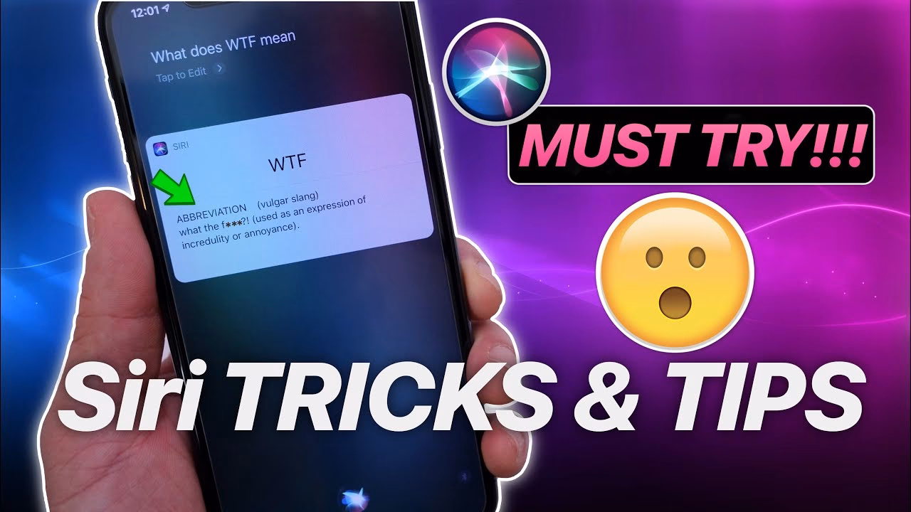 How does Siri work on iPhone?