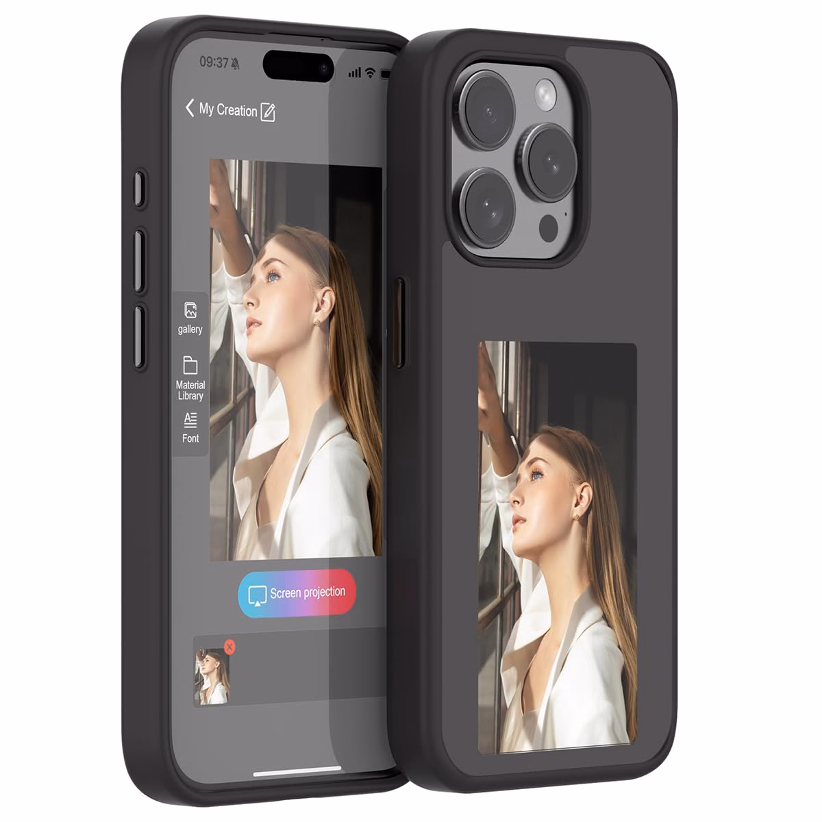 Does the Smart NFC display cover fit iPhone 16 Pro Max?
