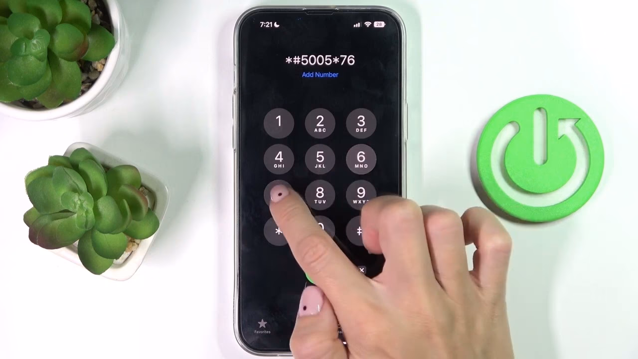 How do I change the SMSC number on my iPhone?