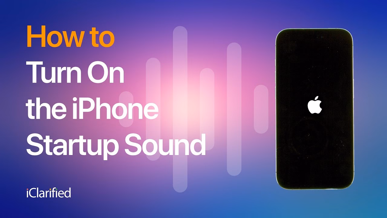 How do I enable audio & sound on my iPhone 14?