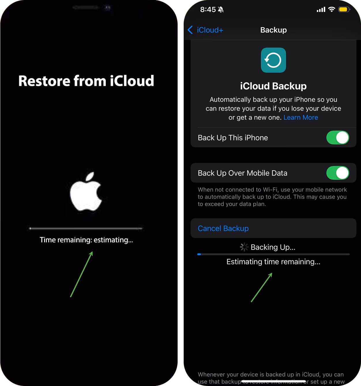 Is iCloud backup secure?