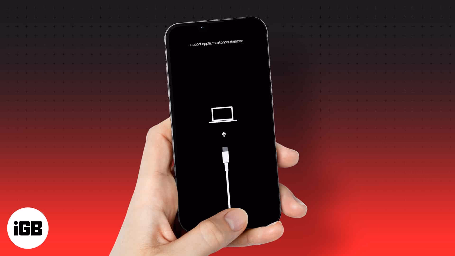 How to fix iPhone stuck on'support Apple com iPhone restore'?
