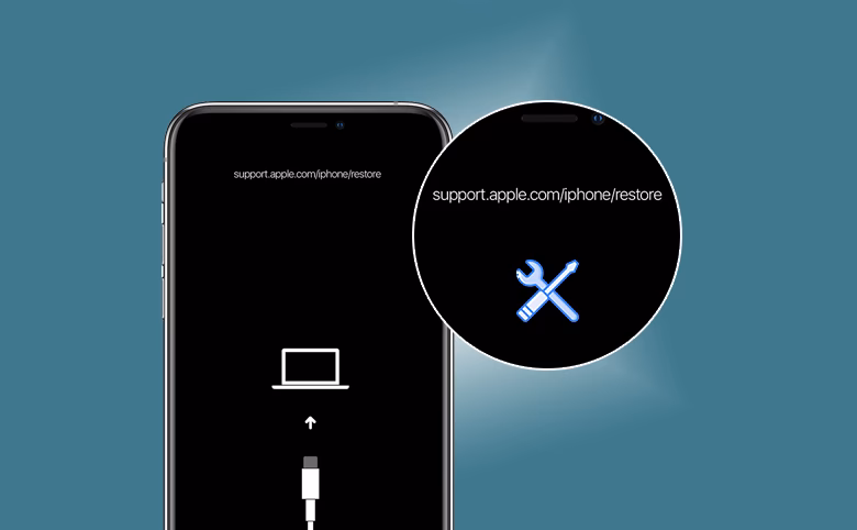 How to fix iPhone stuck on'support Apple com iPhone restore'?