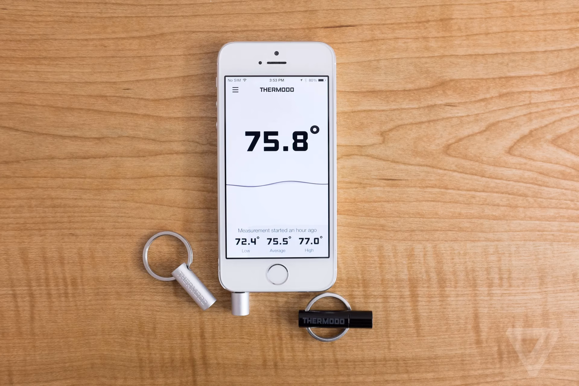 How to measure body temperature on iPhone?