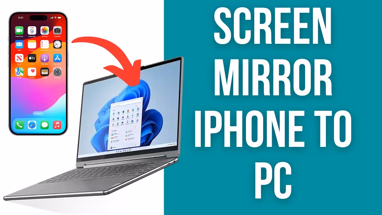 How to mirror iPhone to Windows 11 PC?