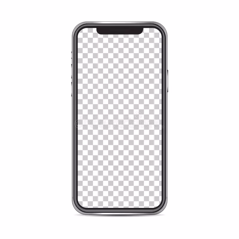 How many transparent iPhone screen PNGs are there?