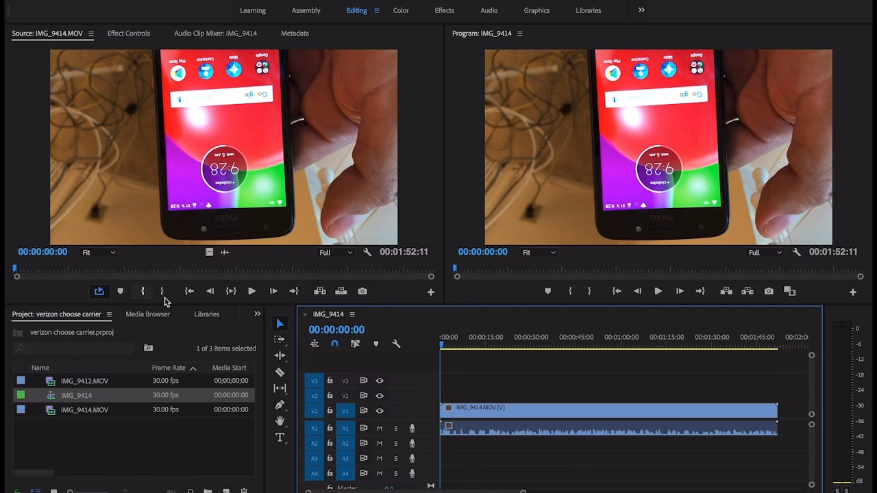 Does Adobe Premiere Pro accept iPhone video?