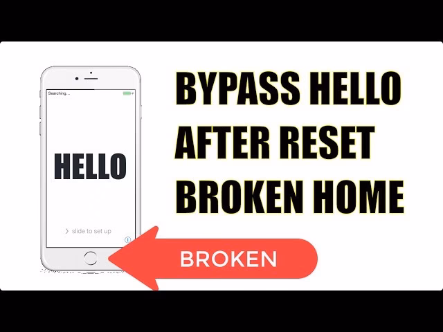 What if the home button doesn't work on my iPhone?