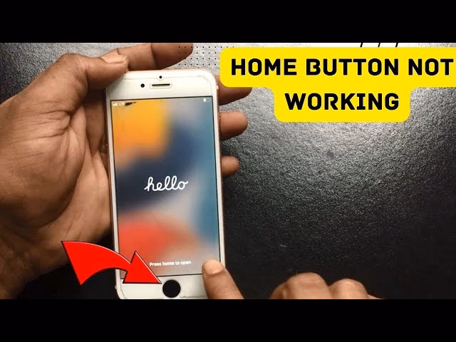 How do I access my home screen on my iPhone?