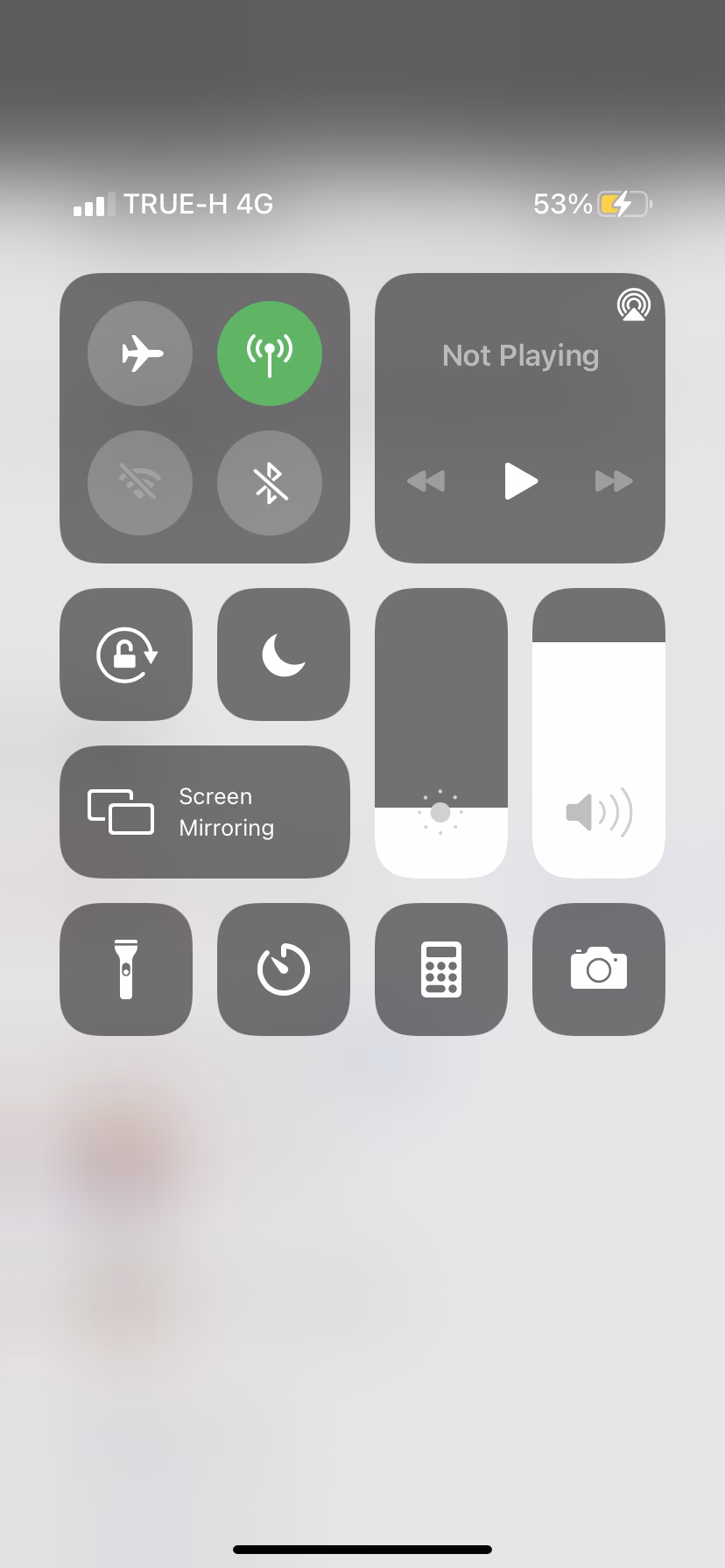 Why can't I change the Wi-Fi option on my iPhone?