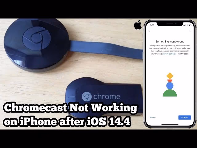 How do I fix Chromecast not working on iPhone X?